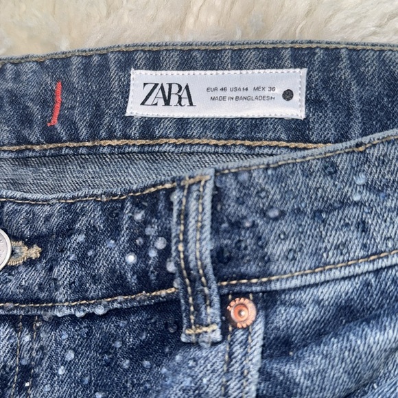 zara rhinestone jeans - Picture 2 of 7